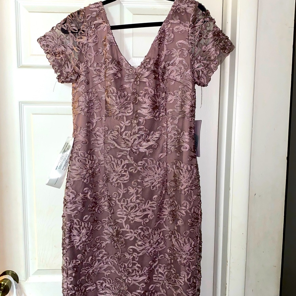 J S Collections. Lace Cocktail dress. Size 14